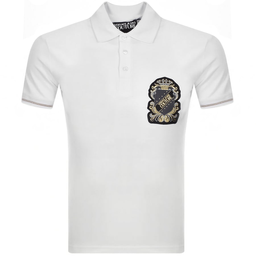 Alternative Image for ProductVersace Jeans Couture Polo T Shirt White1